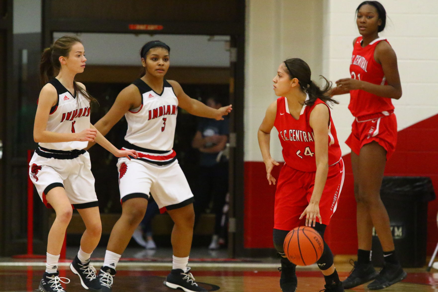 Gallery: E.C. Central at Portage girls basketball